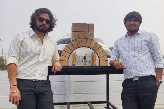 Brick oven installed in Bangalore kitchen